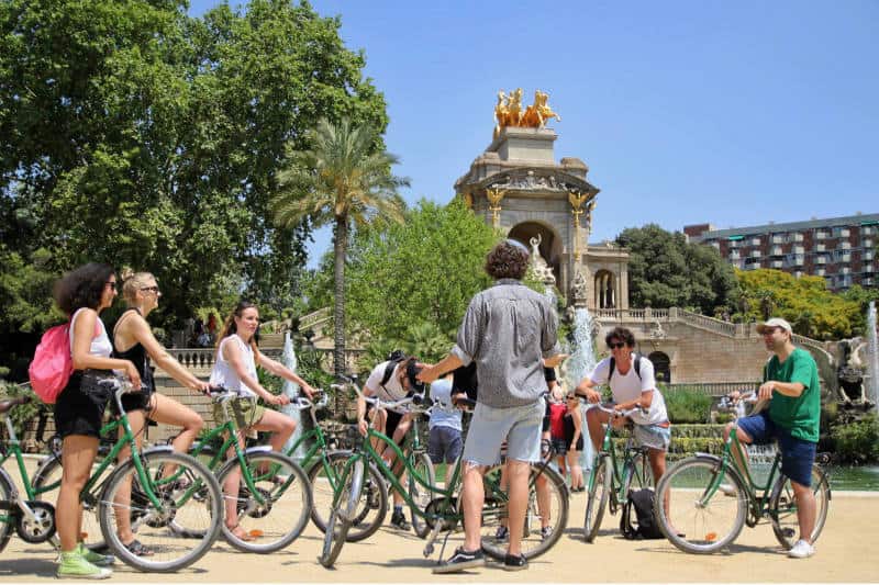 bike barcelona tourist
